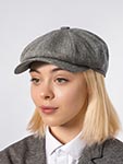 Кепка FREDRIKSON арт. 3009-299/79 (серый / черный)